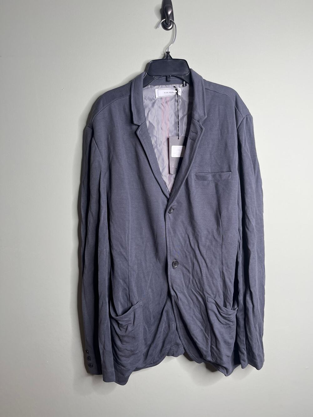 Five Four Floyd Gray Lightweight Button Blazer Men's XL